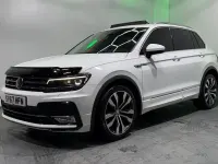 Used VW Tiguan R-line 150 HP (110 kW) 2017 White SUV