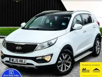 Used Kia Sportage 116 HP (85 kW) 2015 White SUV