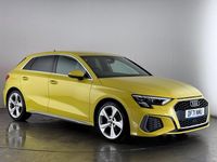 Used Audi A3 Sportback S-Line 2022 Yellow Hatchback
