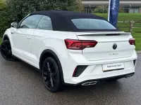 Used VW T-Roc Cabriolet R-line 150 HP (110 kW) 2024 White Cabriolet