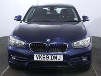 Used BMW 118 Sport Line 136 HP (100 kW) 2019 Blue Hatchback