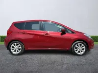Used Nissan Note S 98 HP (72 kW) 2015 Red Hatchback