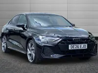New Audi A3 Black Edition 150 HP (110 kW) 2026 Mythos black Sedan