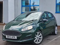 Used Ford Fiesta Style 95 HP (69 kW) 2013 Green Hatchback