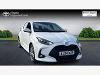 Used Toyota Yaris Hybrid 2024 White Hatchback