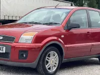 Used Ford Fusion Zetec 2008 Red Hatchback