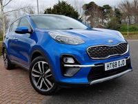 Used Kia Sportage 136 HP (100 kW) 2019 Blue SUV