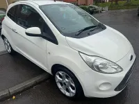 Usado Ford Ka Titanium 68 CV (50 kW) 2010 Blanco Utilitario