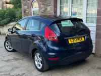 Used Ford Fiesta Zetec 2012 Blue Hatchback