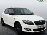Used Skoda Fabia Monte Carlo 105 HP (77 kW) 2014 White Hatchback