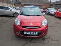 Used Nissan Micra 2013 Red Hatchback