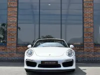 Used Porsche 911 Turbo S Cabriolet 560 HP (411 kW) 2015 White Cabriolet