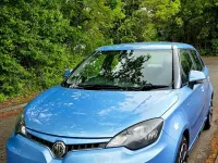 Used MG MG3 106 HP (77 kW) 2016 Blue Hatchback