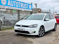 Used VW Golf VII GTE 204 HP (150 kW) 2016 White Hatchback