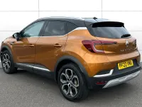 Used Renault Captur SE 91 HP (66 kW) 2022 Orange/black SUV