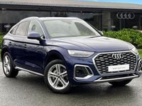 Used Audi Q5 S-Line 299 HP (219 kW) 2023 Blue SUV