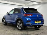 Used VW T-Roc R-line 150 HP (110 kW) 2019 Blue SUV