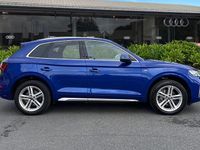 Begagnad Audi Q5 S-Line 204 HK (150 kW) 2023 Blå SUV
