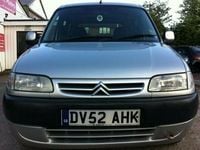 Used Citroën Berlingo 110 HP (80 kW) 2002 MPV