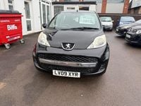 Used Peugeot 107 2009 Black Hatchback