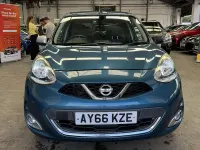 Used Nissan Micra N-TEC 80 HP (58 kW) 2016 Blue Hatchback