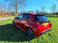 Used Toyota Yaris Hybrid Design 2023 Red Hatchback
