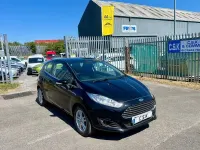 Used Ford Fiesta Zetec 82 HP (60 kW) 2016 Black Hatchback