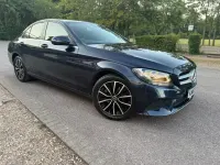 Used Mercedes C220 SE 194 HP (142 kW) 2018 Blue Sedan