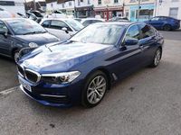 Used BMW 520 Comfort Edition 2018 Blue Sedan