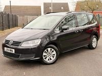 Used VW Sharan SE 177 HP (130 kW) 2014 Black MPV