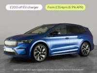 Used Skoda Enyaq iV SportLine 194 kW (265 HP) 2023 Blue SUV