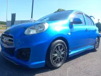 Used Nissan Micra 80 HP (58 kW) 2011 Blue Hatchback