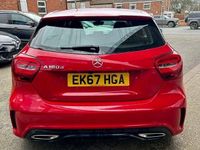 Used Mercedes A180 AMG line 109 HP (80 kW) 2017 Red Hatchback