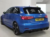 Used Audi RS3 Comfort 400 HP (294 kW) 2017 Blue Sedan