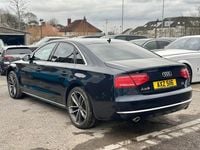 Used Audi A8 2010 Blue Sedan