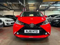 Used Toyota Aygo X-play 69 HP (50 kW) 2016 Red Hatchback