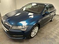 Used Skoda Superb SE Technology 150 HP (110 kW) 2021 Blue Hatchback