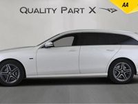 Used Mercedes E300 AMG line 2020 White Estate