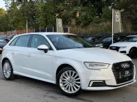 Used Audi A3 Sportback e-tron Performance 150 HP (110 kW) 2017 White Hatchback