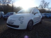 Used Fiat 500C Pop 69 HP (50 kW) 2009 White Cabriolet