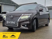 Used Nissan Elgrand 2014 Brown MPV