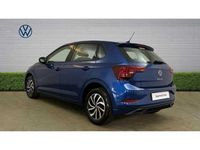 Used VW Polo Life 95 HP (69 kW) 2022 Blue Hatchback