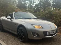 Used Mazda MX5 161 HP (118 kW) 2010 Silver Cabriolet