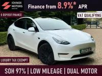 Used Tesla Model Y Long Range AWD 378 kW (514 HP) 2024 White SUV