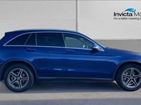 Used Mercedes GLC220 AMG line 194 HP (142 kW) 2019 Blue Estate