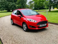 Used Ford Fiesta Zetec 2013 Red Hatchback
