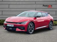 Używany Kia EV6 GT-Line 236 kW (321 KM) 2022 Czerwony SUV