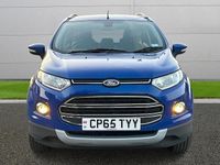 Used Ford Ecosport Titanium 95 HP (69 kW) 2016 Blue SUV