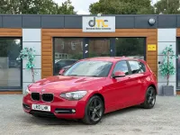 Used BMW 118 Sport Line 2013 Red Hatchback