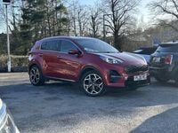 Used Kia Sportage GT-Line S 182 HP (133 kW) 2020 Red SUV